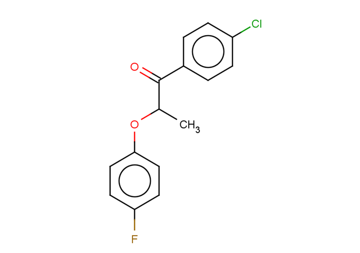 1-(4-chlorophenyl)-2-(4-fluorophenoxy)propan-1-one