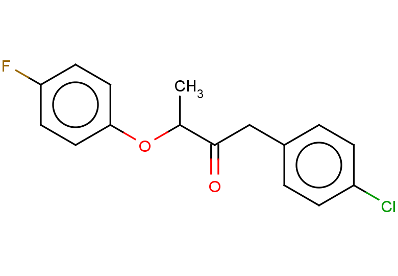 1-(4-chlorophenyl)-3-(4-fluorophenoxy)butan-2-one