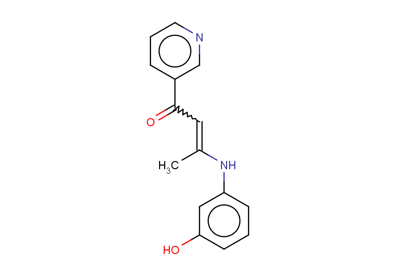 3-[(3-hydroxyphenyl)amino]-1-(pyridin-3-yl)but-2-en-1-one