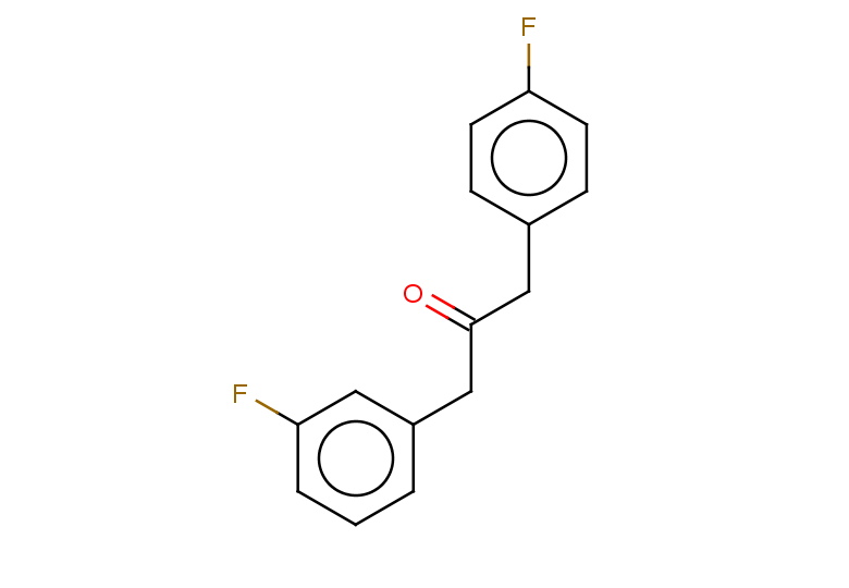1-(3-fluorophenyl)-3-(4-fluorophenyl)propan-2-one