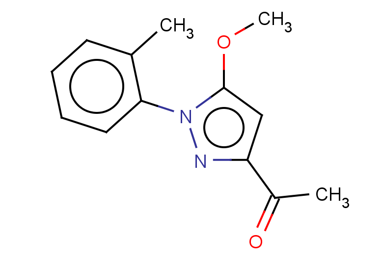 1-[5-methoxy-1-(2-methylphenyl)-1H-pyrazol-3-yl]ethan-1-one