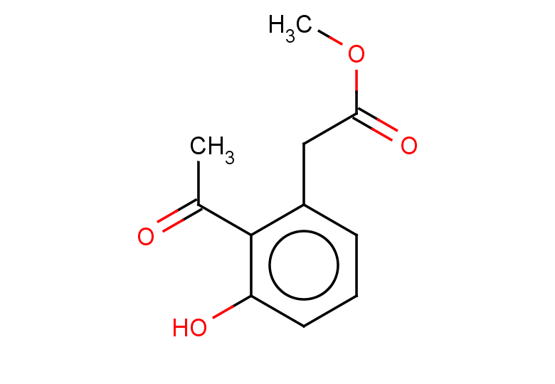 methyl 2-(2-acetyl-3-hydroxyphenyl)acetate