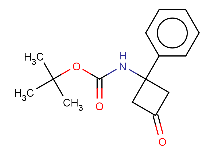 tert-butyl N-(3-oxo-1-phenylcyclobutyl)carbamate