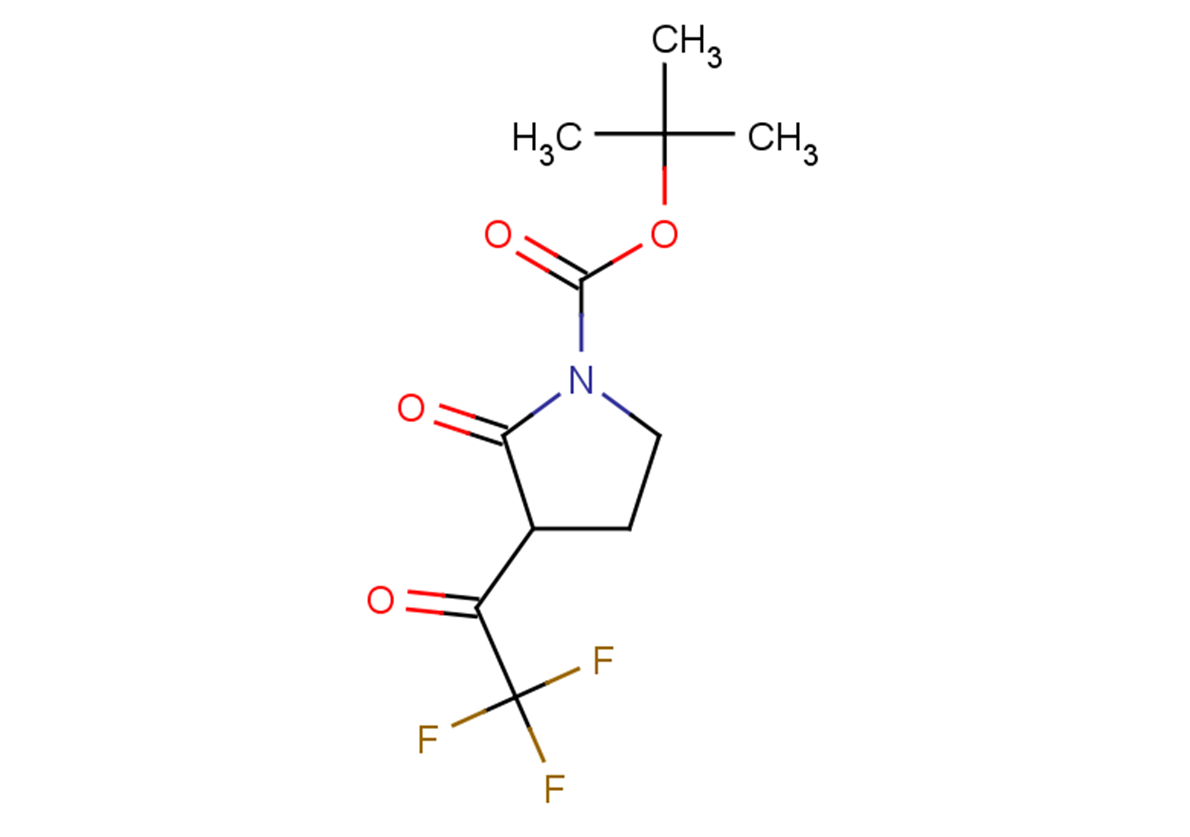tert-butyl 2-oxo-3-(2,2,2-trifluoroacetyl)pyrrolidine-1-carboxylate