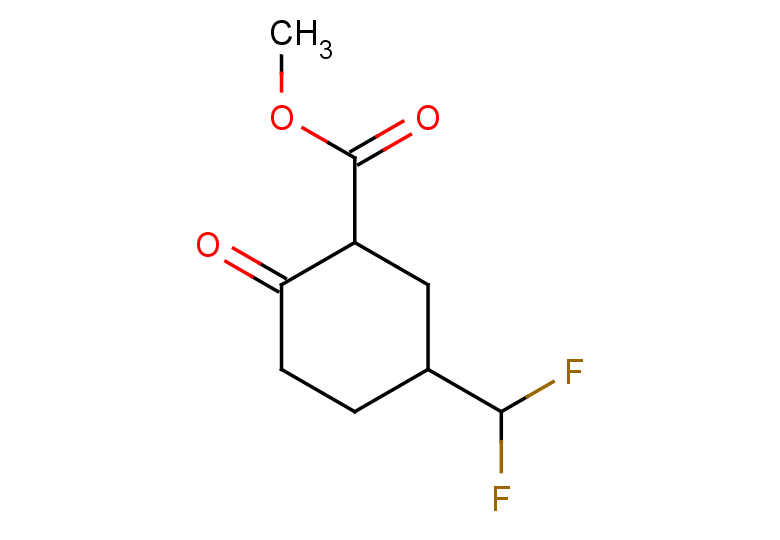 methyl 5-(difluoromethyl)-2-oxocyclohexane-1-carboxylate