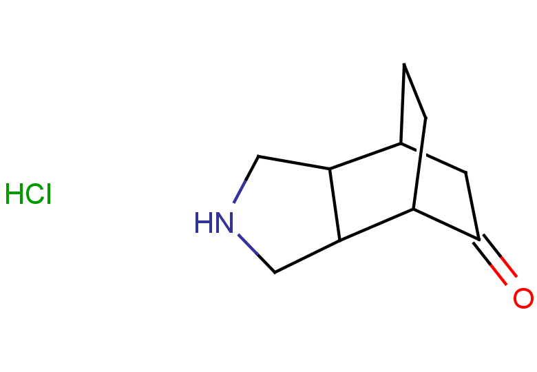 4-azatricyclo[5.2.2.0,2,6]undecan-8-one hydrochloride