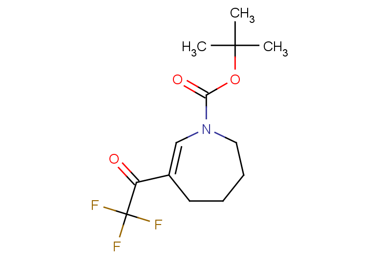 tert-butyl 6-(trifluoroacetyl)-2,3,4,5-tetrahydro-1H-azepine-1-carboxylate