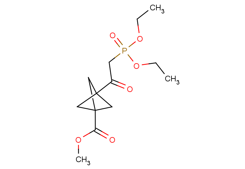methyl 3-[2-(diethoxyphosphoryl)acetyl]bicyclo[1.1.1]pentane-1-carboxylate