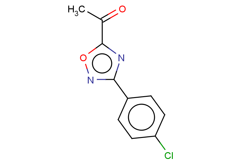 1-[3-(4-chlorophenyl)-1,2,4-oxadiazol-5-yl]ethan-1-one