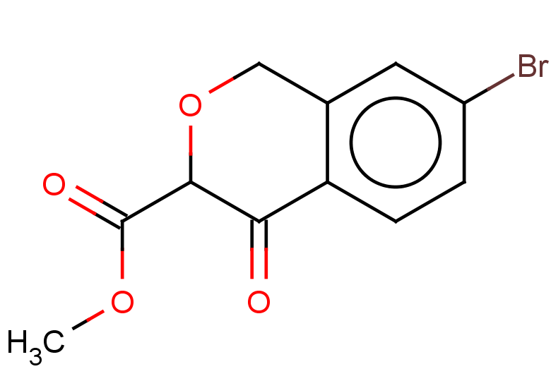 methyl 7-bromo-4-oxo-3,4-dihydro-1H-2-benzopyran-3-carboxylate
