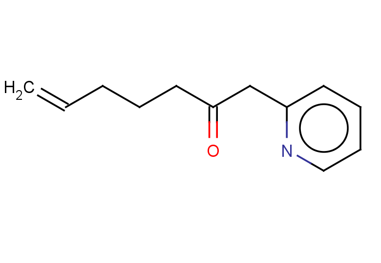 1-(pyridin-2-yl)hept-6-en-2-one