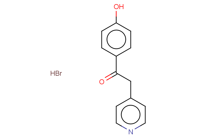 1-(4-hydroxyphenyl)-2-(pyridin-4-yl)ethan-1-one hydrobromide