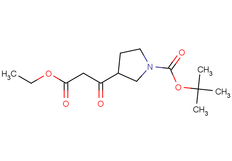 tert-butyl 3-(3-ethoxy-3-oxopropanoyl)pyrrolidine-1-carboxylate