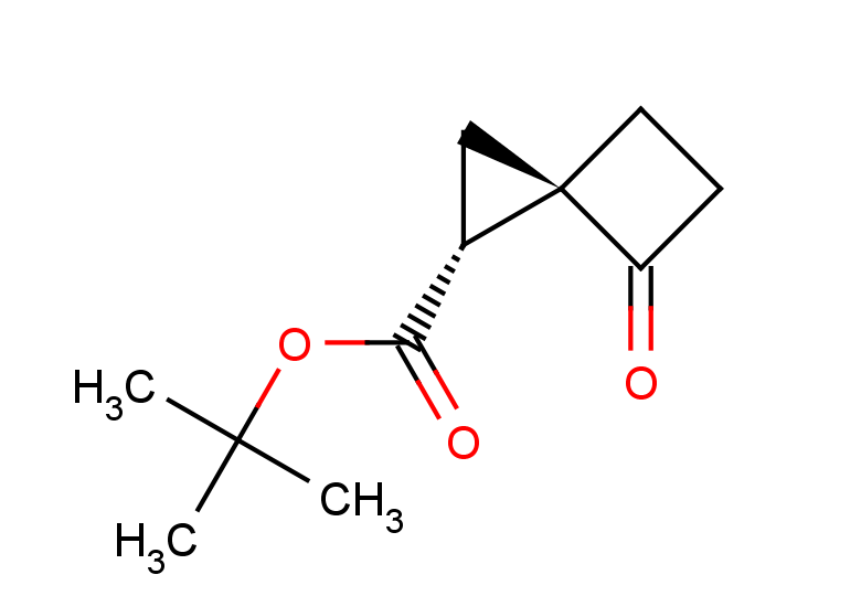 rac-tert-butyl (1R,3R)-4-oxospiro[2.3]hexane-1-carboxylate
