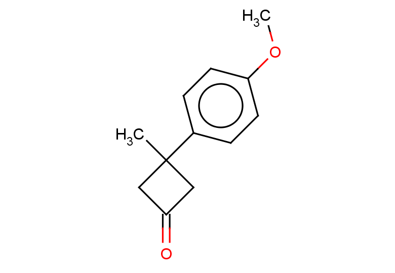 3-(4-methoxyphenyl)-3-methylcyclobutan-1-one