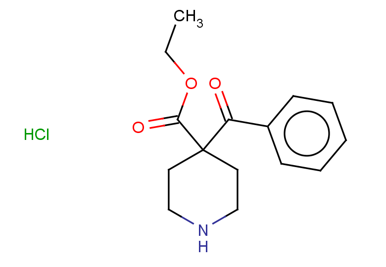 ethyl 4-benzoylpiperidine-4-carboxylate hydrochloride
