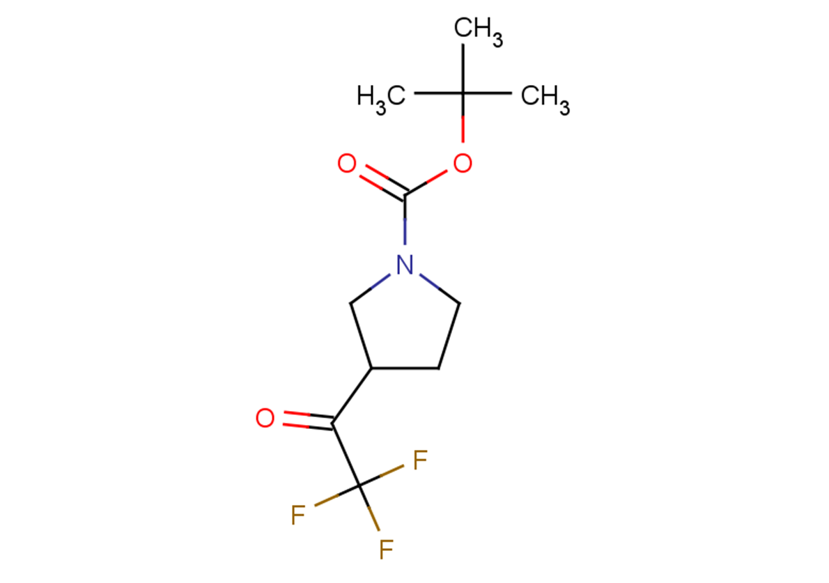 tert-butyl 3-(2,2,2-trifluoroacetyl)pyrrolidine-1-carboxylate