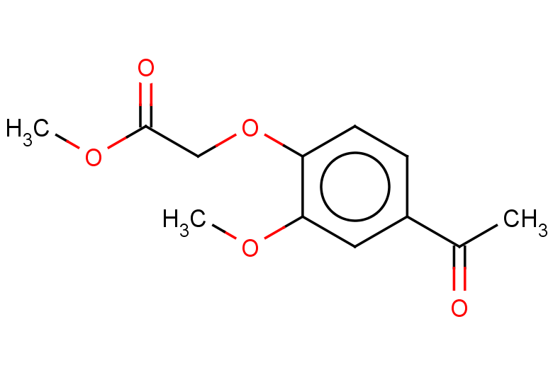 methyl 2-(4-acetyl-2-methoxyphenoxy)acetate
