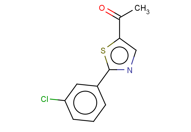 1-(2-(3-chlorophenyl)thiazol-5-yl)ethanone