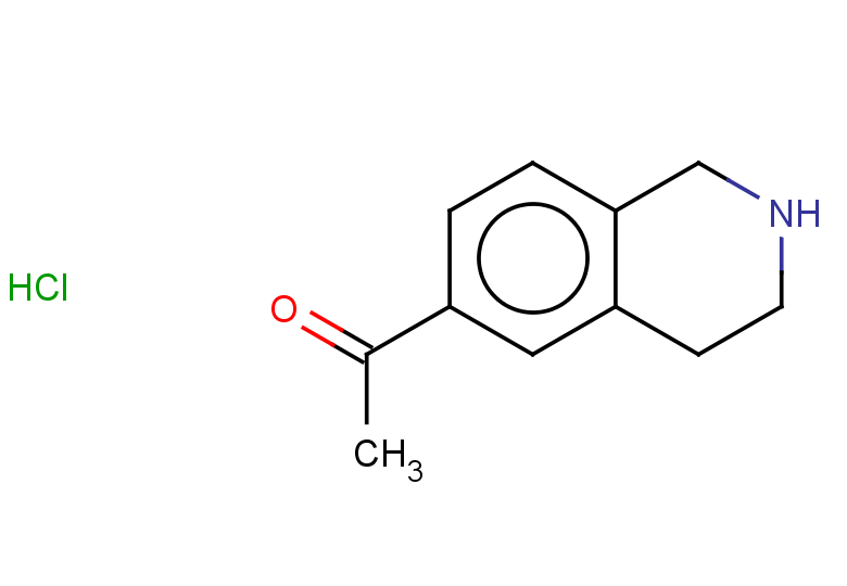 1-(1,2,3,4-tetrahydroisoquinolin-6-yl)ethanone hydrochloride