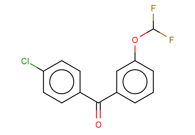 (4-chlorophenyl)[3-(difluoromethoxy)phenyl]methanone