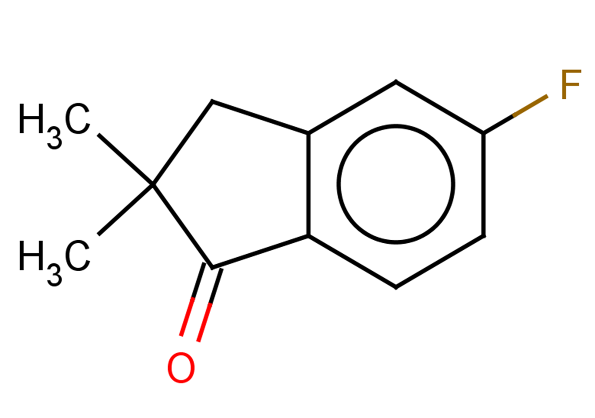 2,3-dihydro-2,2-dimethyl-5-fluoro-1H-inden-1-one