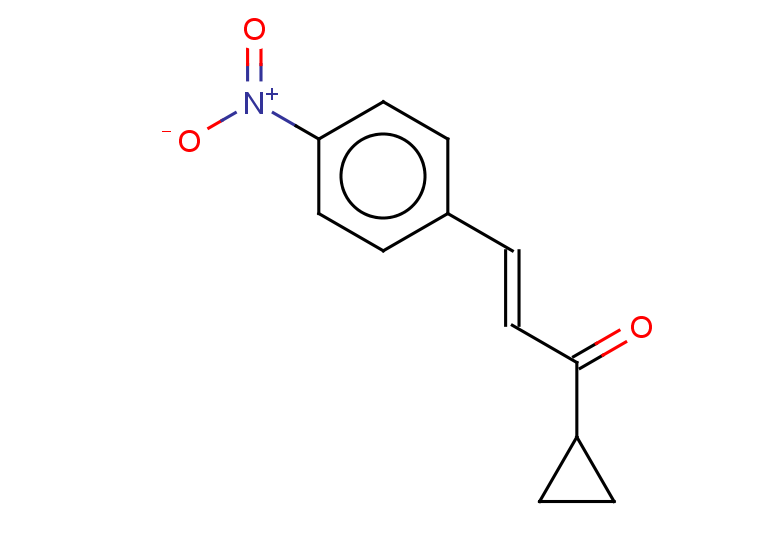 (2E)-1-cyclopropyl-3-(4-nitrophenyl)prop-2-en-1-one