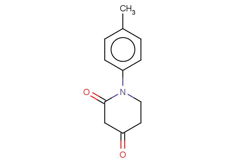 1-(4-methylphenyl)piperidine-2,4-dione