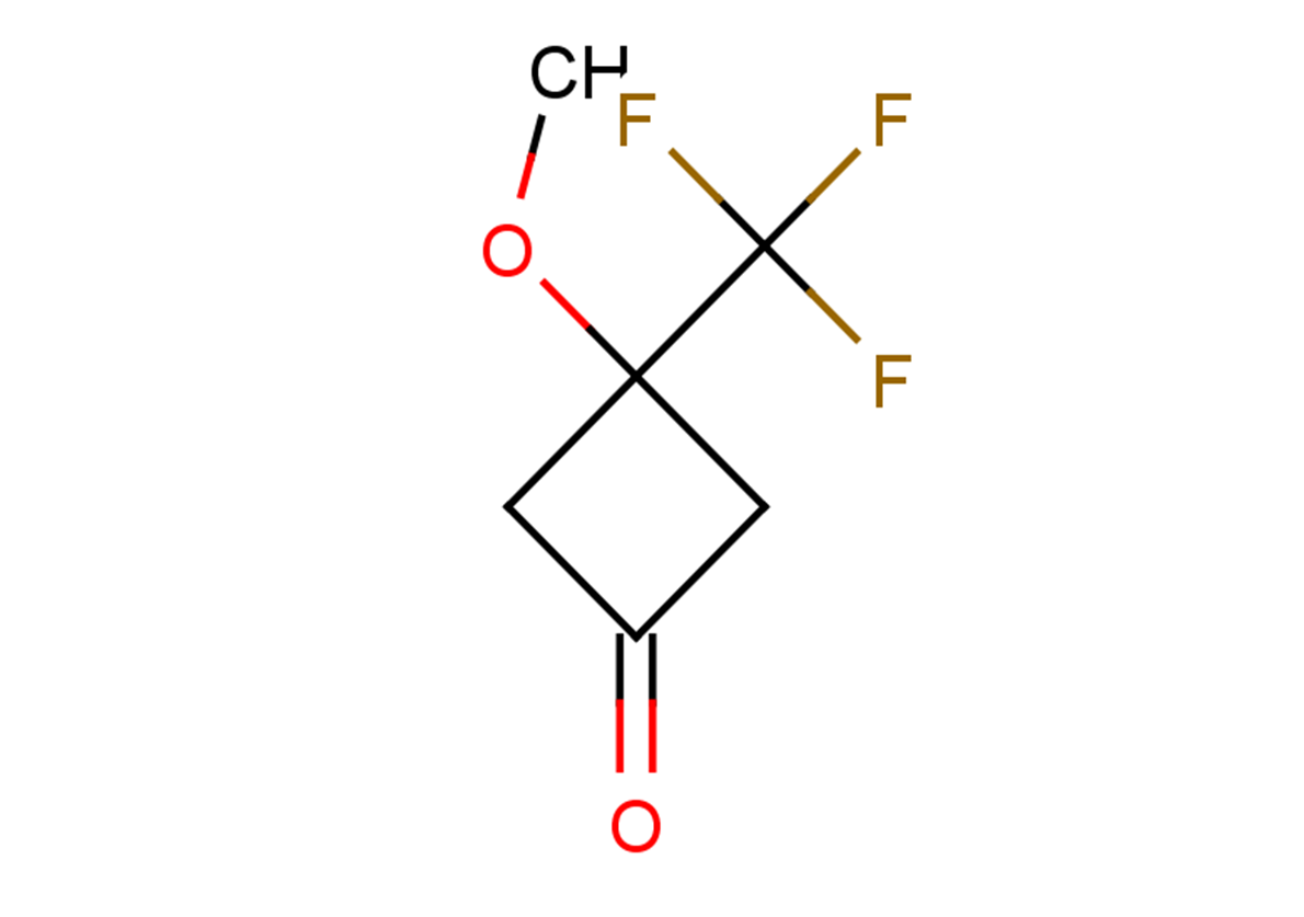 3-methoxy-3-(trifluoromethyl)cyclobutan-1-one