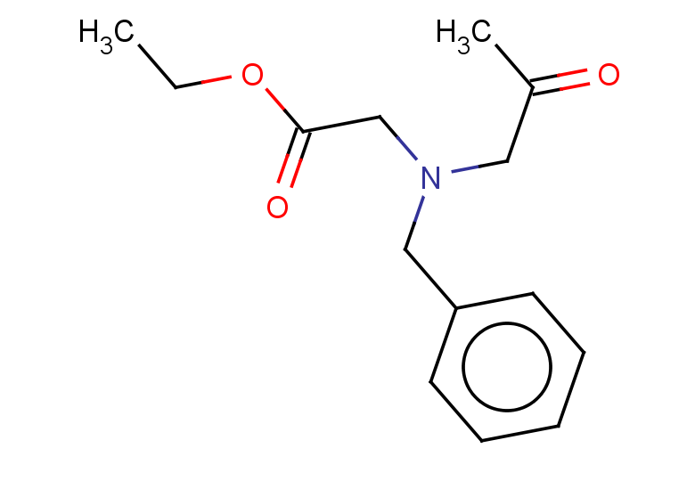 ethyl 2-[benzyl(2-oxopropyl)amino]acetate