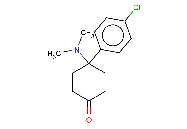 4-(4-chlorophenyl)-4-(dimethylamino)cyclohexan-1-one