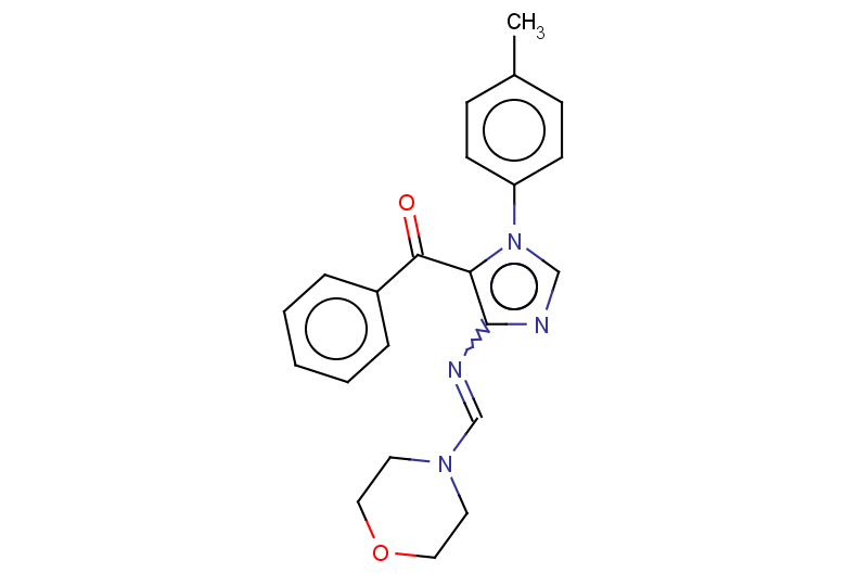N-[5-benzoyl-1-(4-methylphenyl)-1H-imidazol-4-yl]-1-(morpholin-4-yl)methanimine