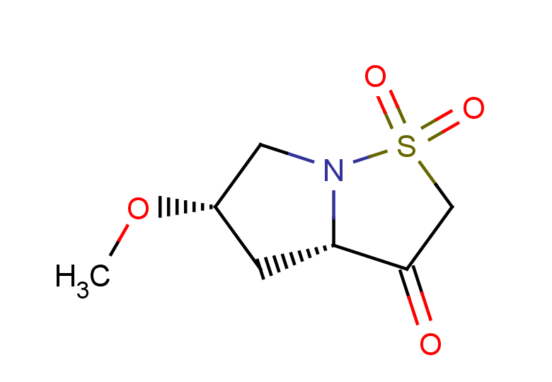 (3aS,5S)-5-methoxy-hexahydro-1lambda6-pyrrolo[1,2-b][1,2]thiazole-1,1,3-trione