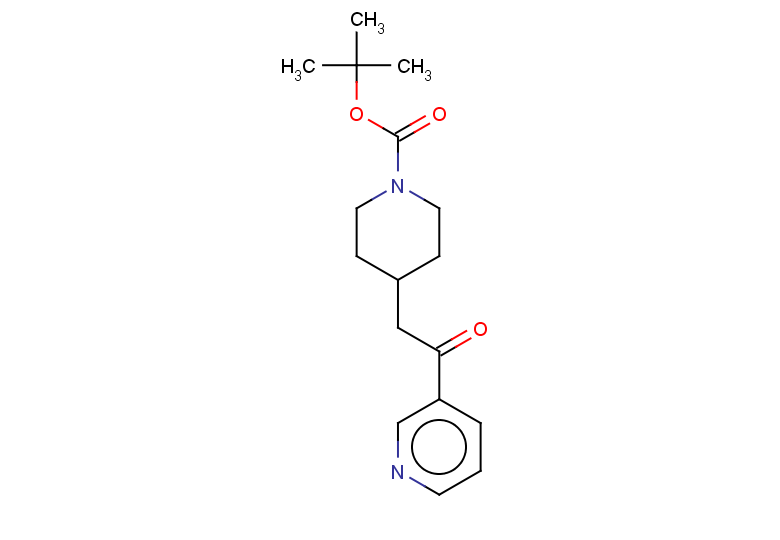 tert-butyl 4-[2-oxo-2-(pyridin-3-yl)ethyl]piperidine-1-carboxylate