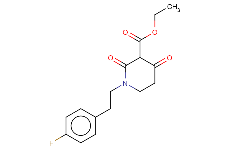 ethyl 1-[2-(4-fluorophenyl)ethyl]-2,4-dioxopiperidine-3-carboxylate