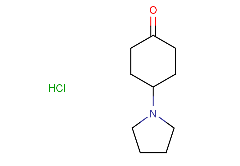 4-(pyrrolidin-1-yl)cyclohexan-1-one hydrochloride