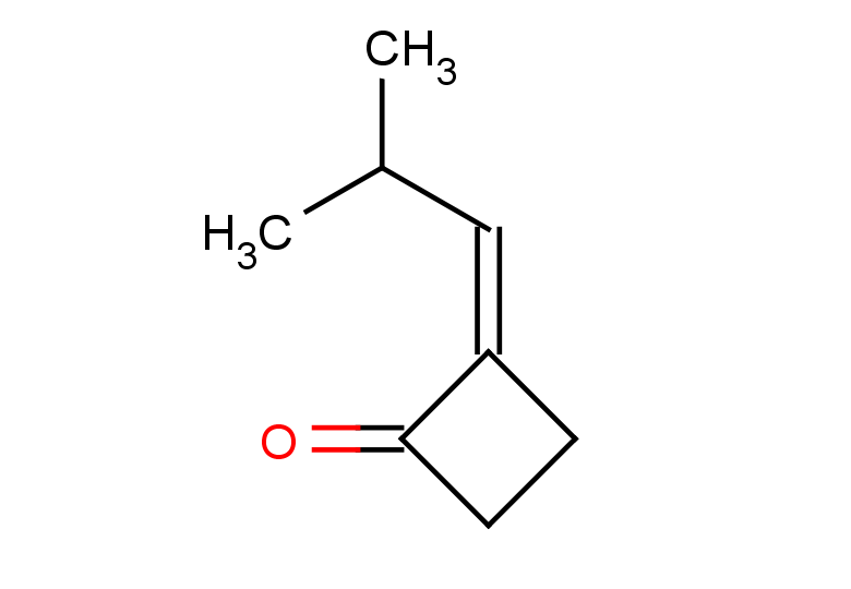 (2Z)-2-(2-methylpropylidene)cyclobutan-1-one