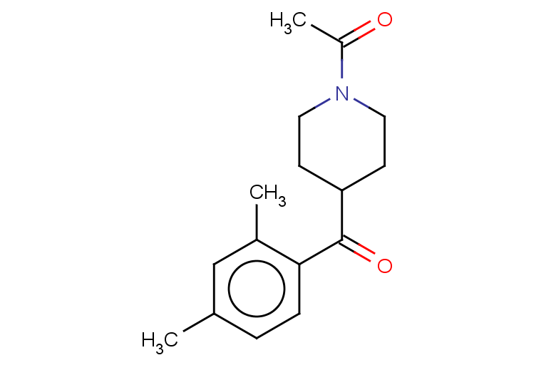 1-[4-(2,4-dimethylbenzoyl)piperidin-1-yl]ethan-1-one
