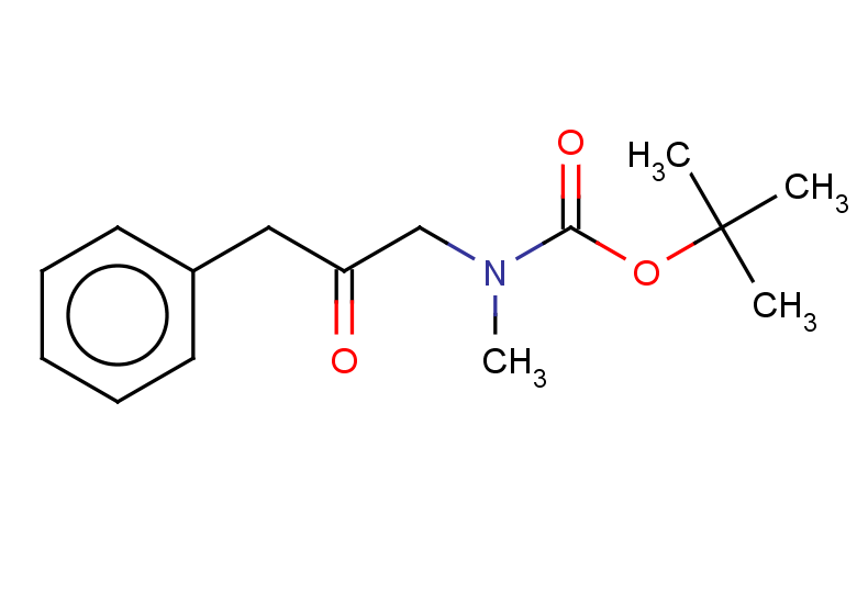 tert-butyl N-methyl-N-(2-oxo-3-phenylpropyl)carbamate