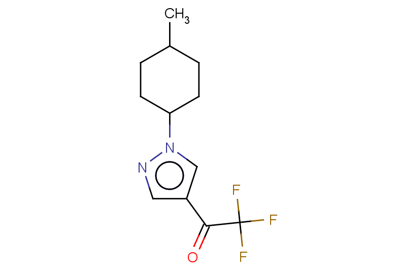 2,2,2-trifluoro-1-[1-(4-methylcyclohexyl)-1H-pyrazol-4-yl]ethan-1-one, Mixture of diastereomers