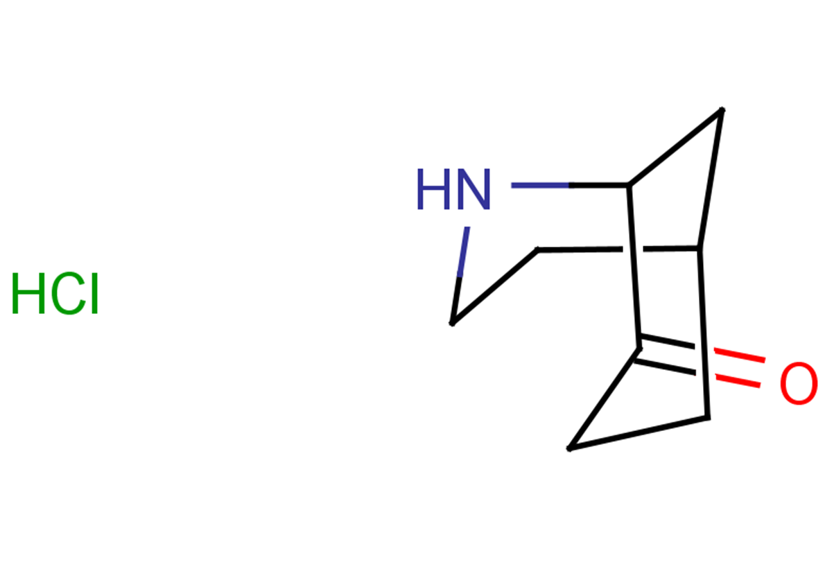 2-azabicyclo[3.3.1]nonan-8-one hydrochloride