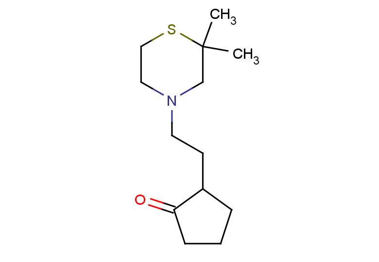 2-[2-(2,2-dimethylthiomorpholin-4-yl)ethyl]cyclopentan-1-one