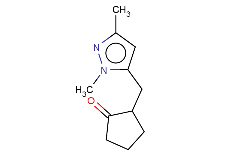 2-[(1,3-dimethyl-1H-pyrazol-5-yl)methyl]cyclopentan-1-one