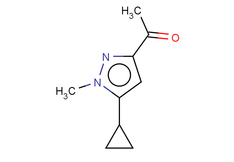 1-(5-cyclopropyl-1-methyl-1H-pyrazol-3-yl)ethan-1-one