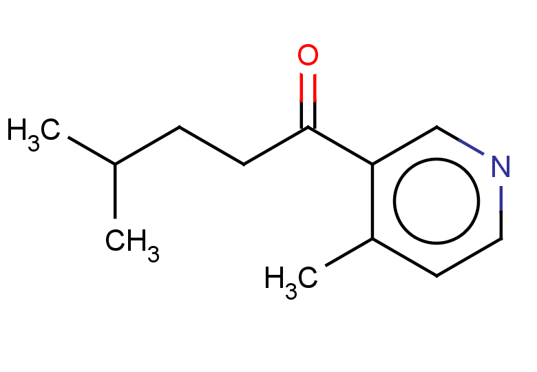4-methyl-1-(4-methylpyridin-3-yl)pentan-1-one