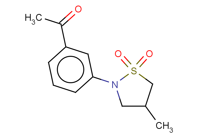 2-(3-acetylphenyl)-4-methyl-1,2-thiazolidine-1,1-dione