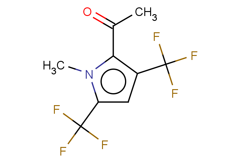 1-[1-methyl-3,5-bis(trifluoromethyl)-1H-pyrrol-2-yl]ethan-1-one