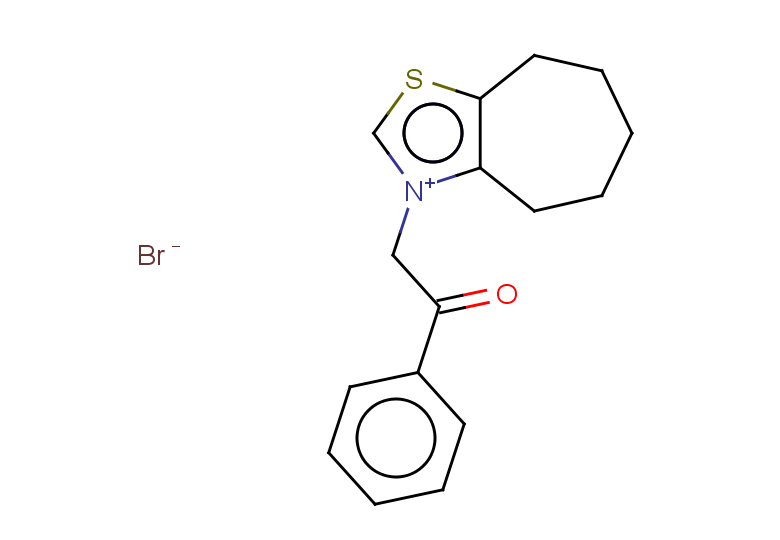3-(2-oxo-2-phenylethyl)-4H,5H,6H,7H,8H-cyclohepta[d][1,3]thiazol-3-ium bromide