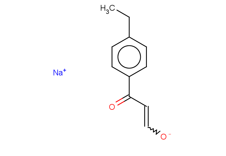 sodium 3-(4-ethylphenyl)-3-oxoprop-1-en-1-olate