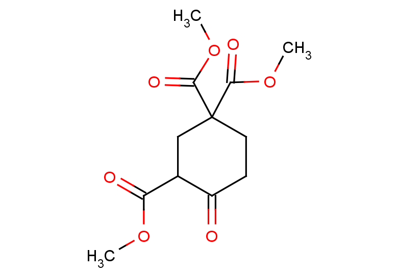 1,1,3-CYCLOHEXANETRICARBOXYLIC ACID, 4-OXO-, TRIMETHYL ESTER